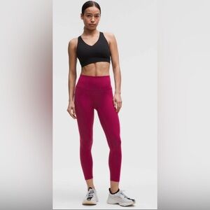 Lululemon Wunder Train pockets 25” size 2